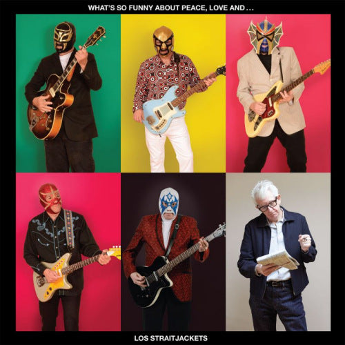 Los Straitjackets - What's so funny about peace love and los straitjackets (CD) - Discords.nl