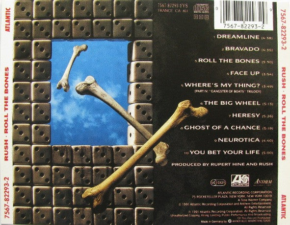 Rush - Roll The Bones (CD Tweedehands)