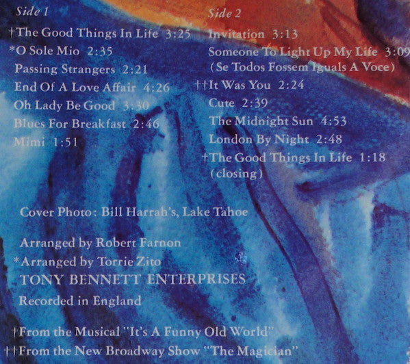 Tony Bennett - The Good Things In Life (LP Tweedehands)