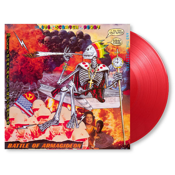 Lee Scratch Perry And The Upsetters - Battle of armagideon -red vinyl- (LP) - Discords.nl