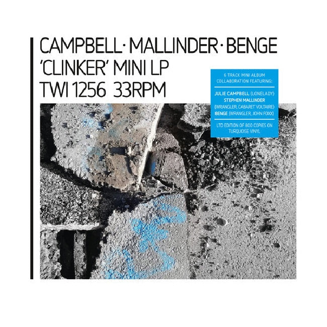 Mallinder & Campbell & Benge - Clinker (LP) - Discords.nl