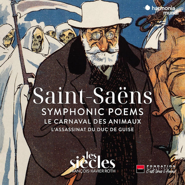 Les Siecles / Francois-Xavier Roth - Saint-Saens: Symphonic Poems (CD) - Discords.nl