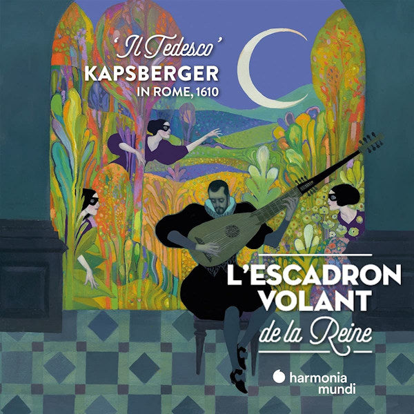 L'escadron Volant de la Reine -  Il tedesco: kapsberger in rome, 1610 (CD) - Discords.nl