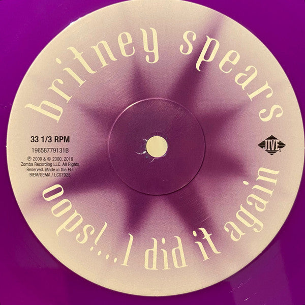 Britney Spears - Oops!...I Did It Again (LP) - Discords.nl