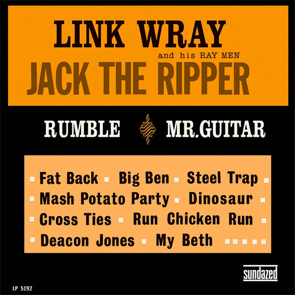 Link Wray And His Ray Men - Jack the ripper (LP) - Discords.nl