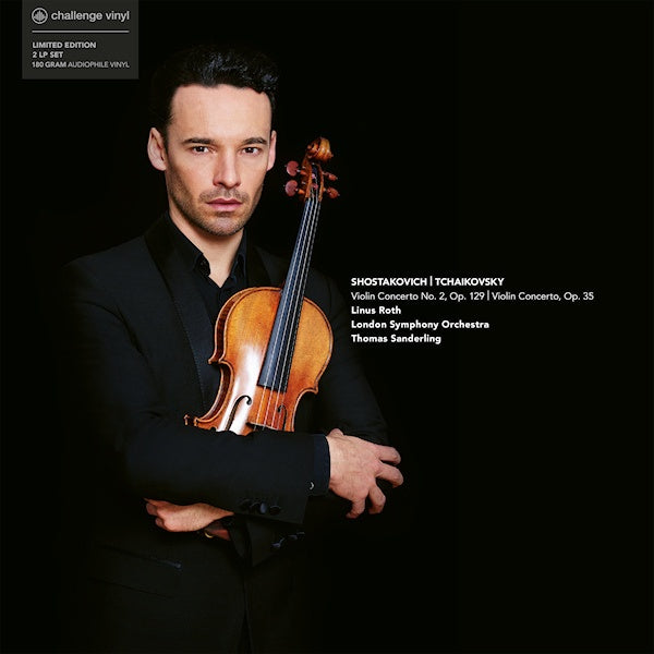 Linus Roth / London Symphony Orchestra / Thomas Sanderling - Violin concertos (vinyl) (LP) - Discords.nl