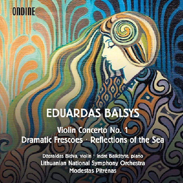Dzeraldas Bidva - Eduardas balsys: violin concerto no.1/reflections of th (CD) - Discords.nl