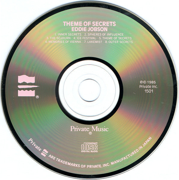 Eddie Jobson - Theme Of Secrets (CD Tweedehands)