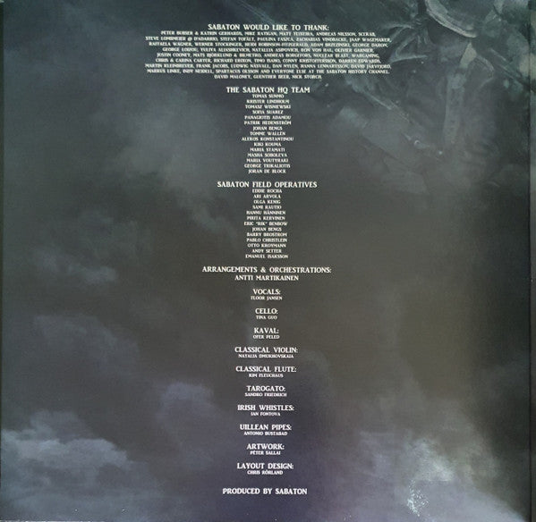 Sabaton - The Symphony To End All Wars (LP)