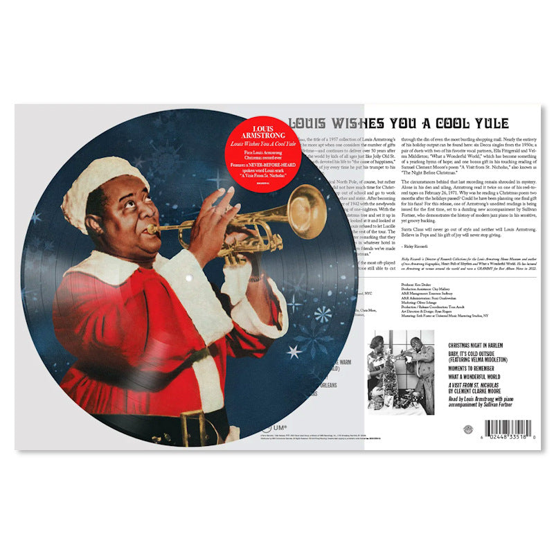 Armstrong, Louis - Louis Wishes You a Cool Yule (LP) - Discords.nl