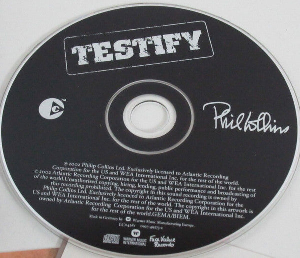 Phil Collins - Testify (CD Tweedehands)