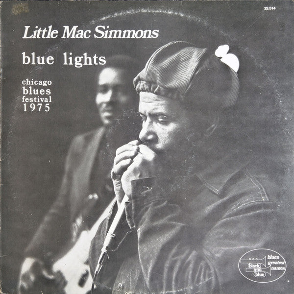 Mack Simmons - Blue Lights (LP Tweedehands)