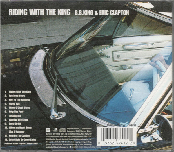 B.B. King & Eric Clapton - Riding With The King (CD)