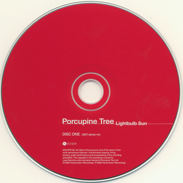 Porcupine Tree - Lightbulb Sun (CD)