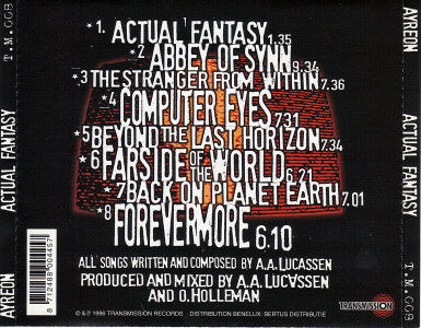 Ayreon - Actual Fantasy (CD Tweedehands)