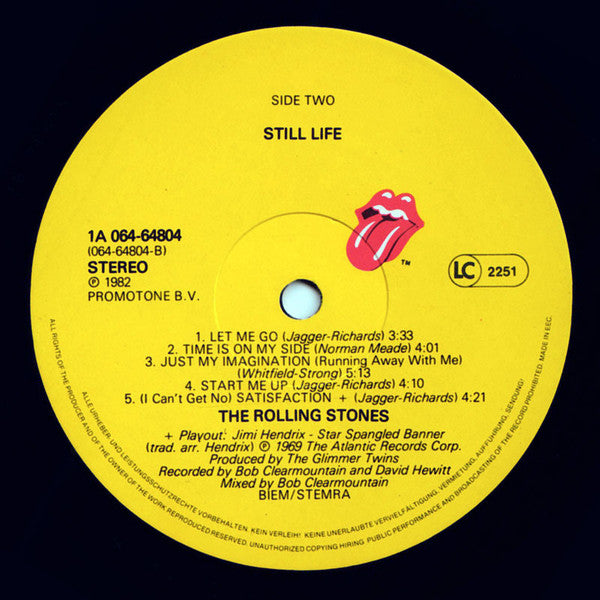 Rolling Stones, The - Still Life (American Concert 1981) (LP Tweedehands)