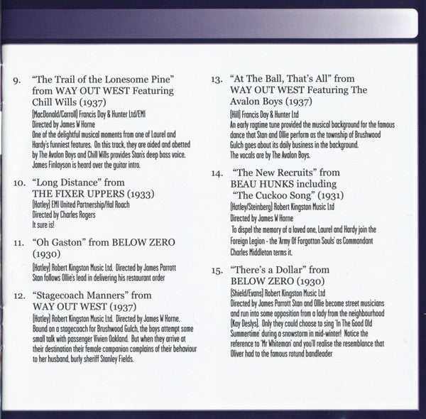 Laurel & Hardy - Laurel & Hardy (CD) - Discords.nl