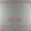 Klein Orkest - Later Is Al Lang Begonnen (LP Tweedehands)