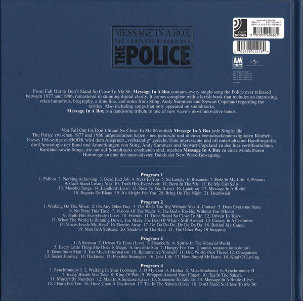 Police, The - Message In A Box (The Complete Recordings) (CD Tweedehands)