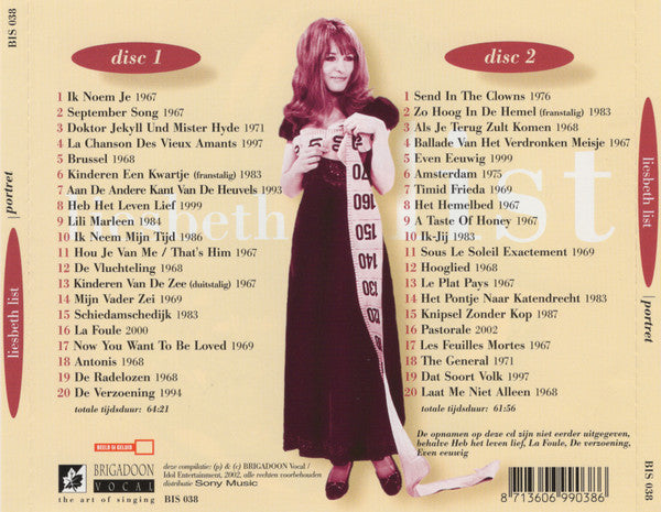 Liesbeth List - Portret (CD Tweedehands)