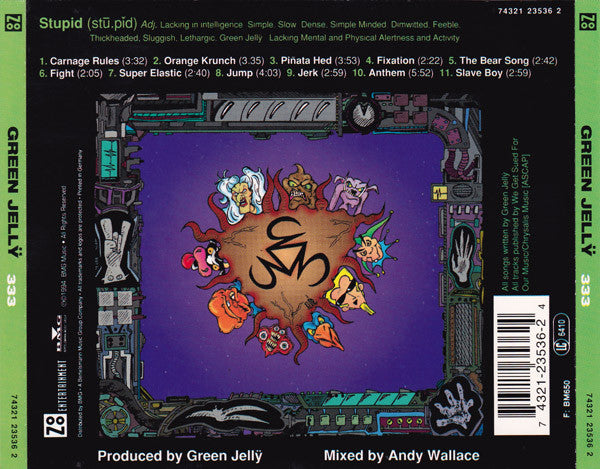 Green Jellÿ - 333 (CD Tweedehands) - Discords.nl