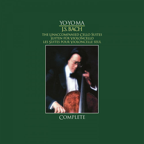 Yo Ma -yo - Bach: unaccompanied cello suites (complete) (LP) - Discords.nl