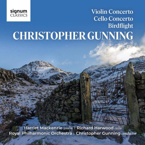 Christopher Gunning - Violin concerto, cello concerto & birdflight (CD) - Discords.nl