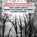 Marc -andré Hamelin, London Philharmonic Orchestra, - Rachmaninoff: piano concerto no. 3 - medtner: pian (CD) - Discords.nl