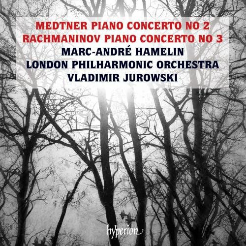Marc -andré Hamelin, London Philharmonic Orchestra, - Rachmaninoff: piano concerto no. 3 - medtner: pian (CD) - Discords.nl