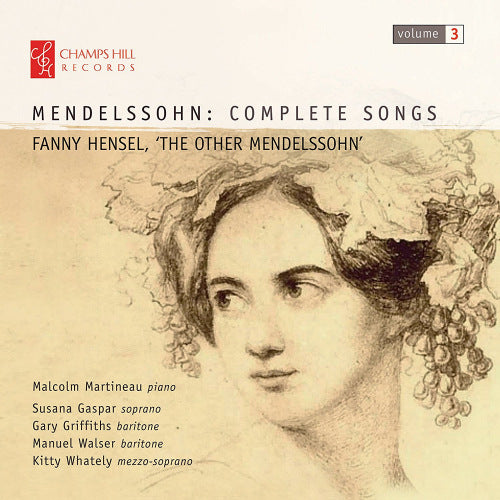 F. Mendelssohn-hensel - Complete songs vol.3 (CD)