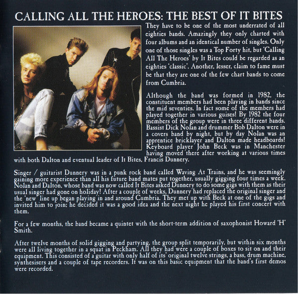 It Bites - The Best Of It Bites (Calling All The Heroes) (CD)