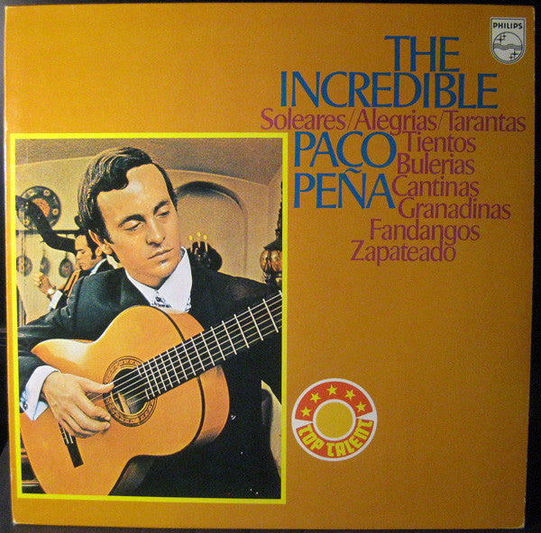 Paco Peña - The Incredible Paco Peña (LP Tweedehands)