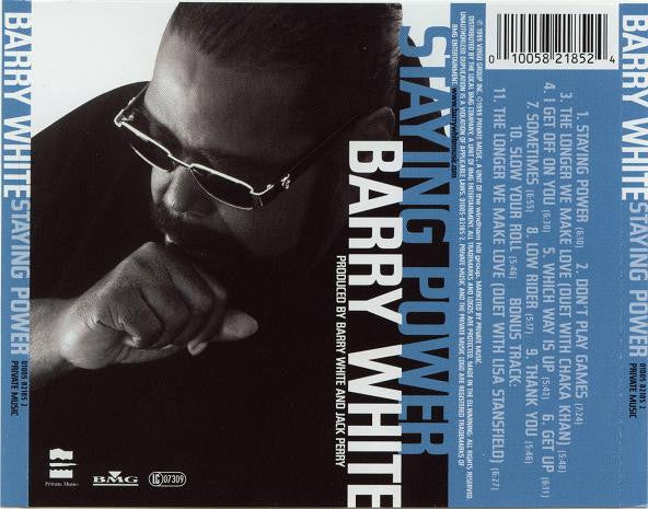 Barry White - Staying Power (CD)