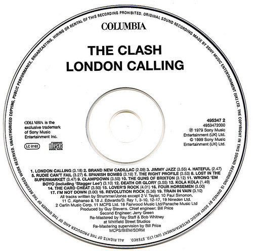 Clash, The - London Calling (CD Tweedehands)