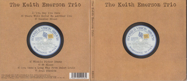 Keith Emerson Trio, The - The Keith Emerson Trio (CD)