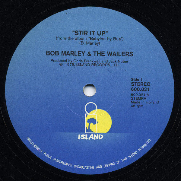 Bob Marley & The Wailers - Stir It Up / War No More Trouble (12" Tweedehands)