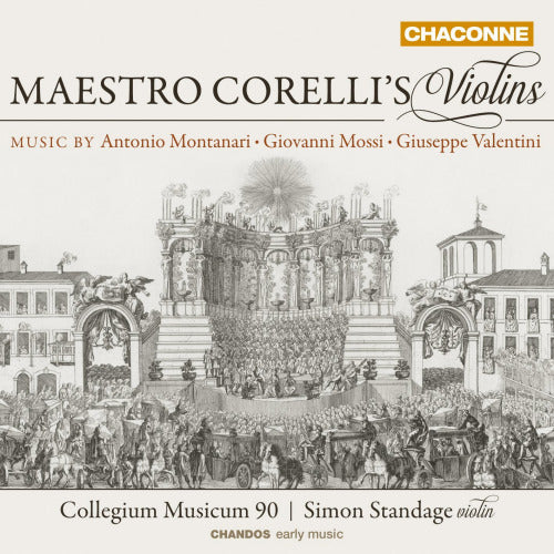 Montanari/mossi/valentini - Maestro corelli's violins (CD) - Discords.nl