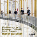 Monet Quintett - Wind quintets by dubugnon, taffanel, holst & francaix (CD) - Discords.nl