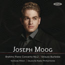 Joseph Moog - Brahms piano concerto no.2/strauss burleske (CD) - Discords.nl