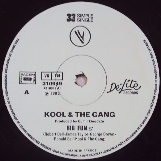 Kool & The Gang - Big Fun / Good Time Tonight (12" Tweedehands)