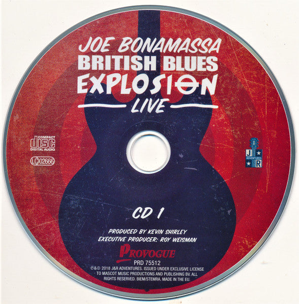 Joe Bonamassa - British Blues Explosion Live (CD)