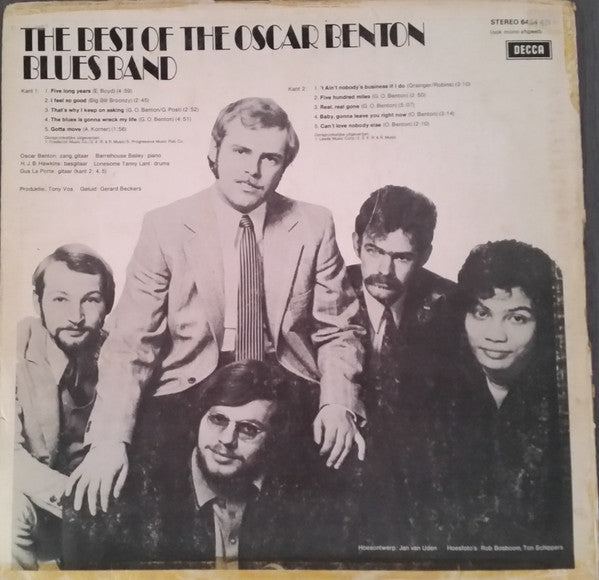 Oscar Benton Blues Band - The Best Of (LP Tweedehands)