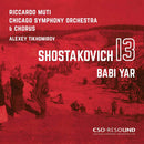 D. Shostakovich - Symphony no.13 'babi yar' (CD) - Discords.nl
