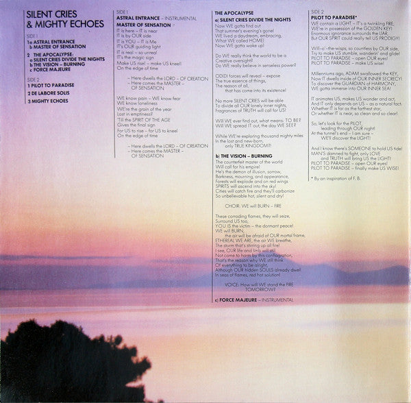 Eloy - Silent Cries And Mighty Echoes (LP Tweedehands) - Discords.nl