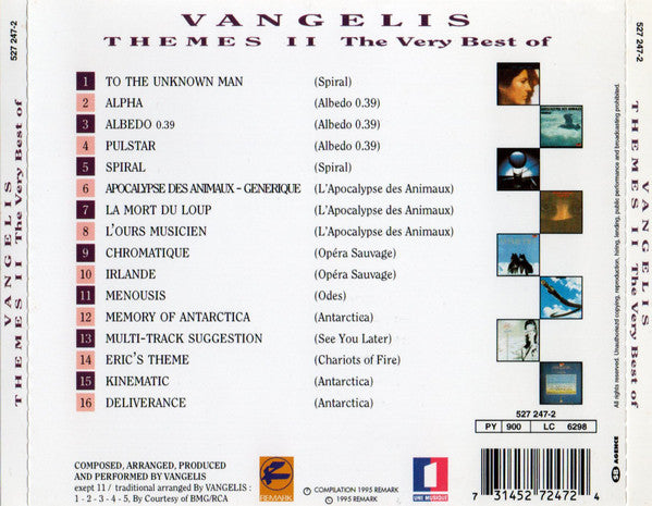 Vangelis - Themes II (The Very Best Of) (CD)