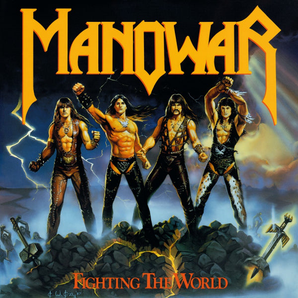 Manowar - Fighting the world (LP)