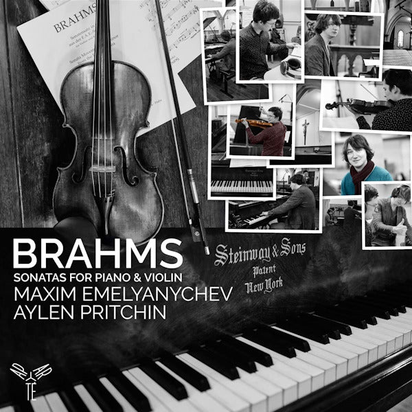 Maxim Emelyanychev / Aylen Pritchin - Brahms: sonatas for piano & violin (CD) - Discords.nl