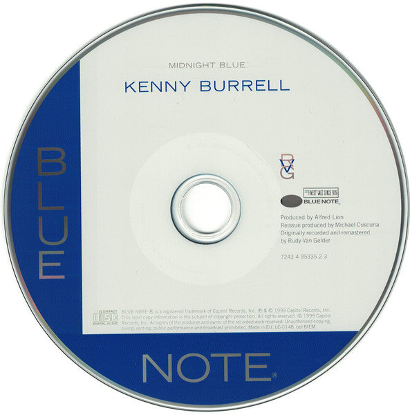 Kenny Burrell - Midnight Blue (CD Tweedehands)