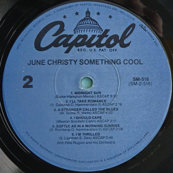 June Christy - Something Cool (LP Tweedehands)