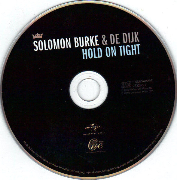 Solomon Burke & De Dijk - Hold On Tight (CD Tweedehands) - Discords.nl